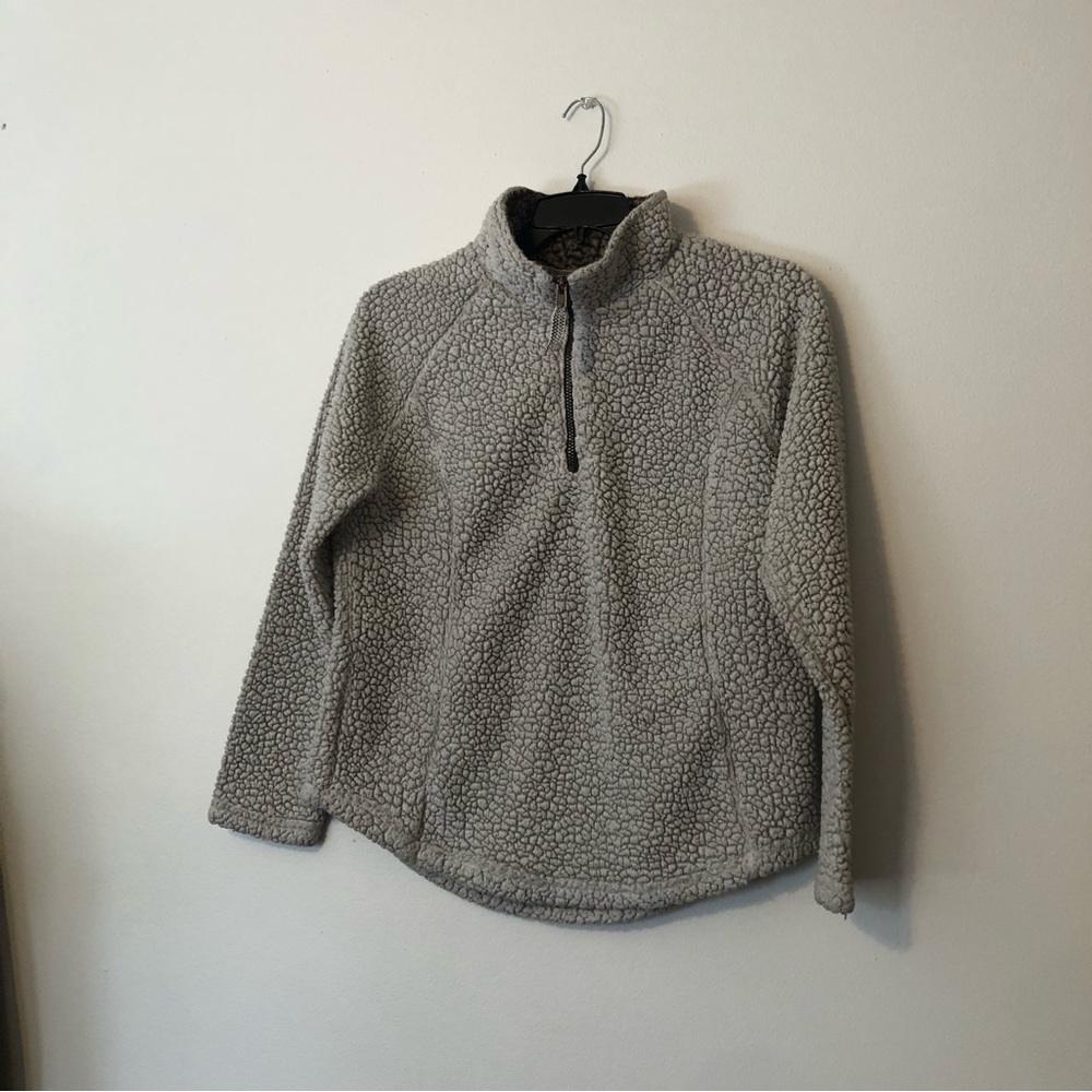Cozy Sherpa Pullover ,XL